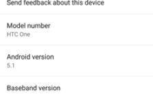 HTC One m7 LMY470